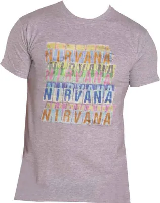Image de Nirvana - T-shirt homme/femme unie RO3583 (S) (Gris)