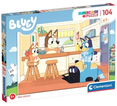 Obrázok produktu pre Puzzle Bluey, 104 dielikov