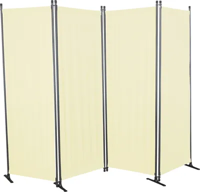 Produktbild von Angerer Paravent 4-tlg. Swingtex elfenbein