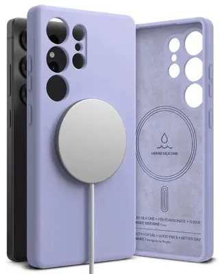 Image de Ringke Silicone Magnetic Magsafe Galaxy S25 Ultra Lavender