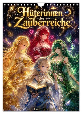 Zdjęcie produktu dla Strażniczki magicznych krain (kalendarz ścienny na rok 2027, format A4), kalendarz miesięczny CALVENDO