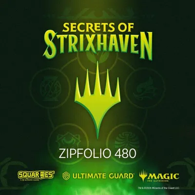 Obrázok produktu pre Ultimate Guard Zipfolio 480 Xenoskin Magic: The Gathering „Secrets of Strixhaven“ – Silverquill