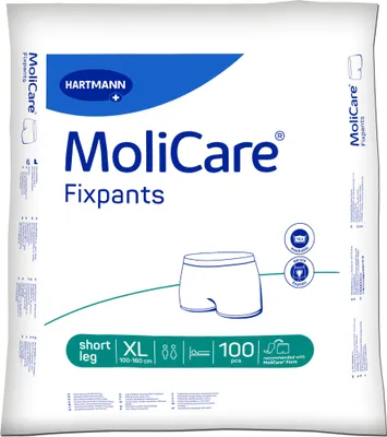Produktbild von MoliCare Fixpants short leg Gr. XL, 100 St