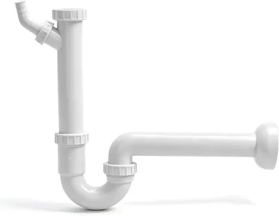 Obrázok produktu pre Úsporný sifón s priemerom 1 1/2 palca (40 mm) – sifón pre kuchynský drez – odtoková súprava pre umývadlo – sifón do kuchyne