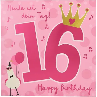 Produktbild von Depesche Zahlenkarten mit Musik, quadratisch, Motiv: 027, Song: GET THE PARTY STARTED, Musikalische Grußkarte, Geburtstag, Mehrfarbig, 6 Jahr(e), 165 mm, 170 mm