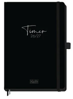 Produktbild von Häfft Timer Deluxe 26/27 Black Edition DIN A5