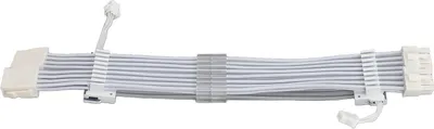 Obrázek produktu pro RGB napájecí kabely ARGB GPU napájecí kabel 2x8 pinů prodlužovací kabel 5V 3Pin synchronizovaný pro PC šasi bílý