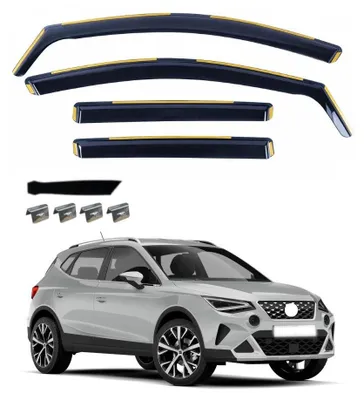 Image de Kit complet (4 pièces) de déflecteurs pour Seat Arona restylée 2021 +