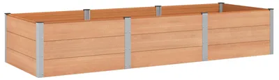 Immagine prodotto di Letto rialzato da giardino Marrone 300 x 100 x 54 cm