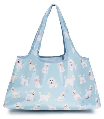 Produktbild von Fiorucci Poodle Hobo hellblau Pudel-Print PVC weich