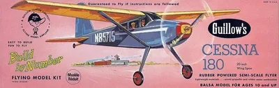 Produktbild von Krick Cessna 180 Balsabausatz