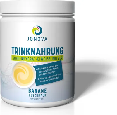 Produktbild von JONOVA Trinknahrung 750 g Banane