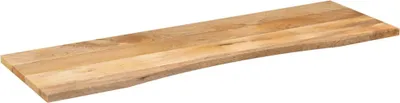 Zdjęcie produktu dla vidaXL Blat biurka z wnęką 160x50x2,5cm lite drewno mango