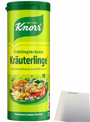 Produktbild von Knorr Kräuterlinge Frühlings Kräuter (60g Streuer) + usy Block