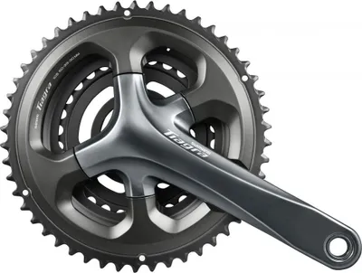 Produktbild von SHIMANO Kurbelgarnitur TIAGRA FC-4703 10-fach 165 mm 50-39-30 Grau - effizien...