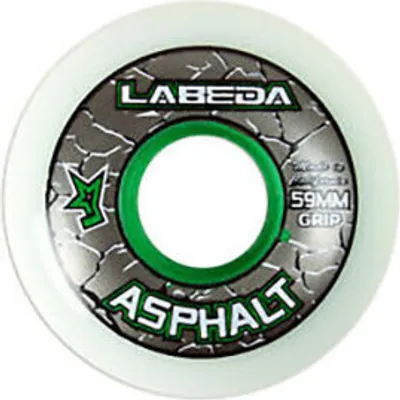 Zdjęcie produktu dla Kółka do deskorolki Labeda Grippy asfalt srebrne 80 mm / 83A srebrne 80 mm / 83A