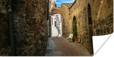 Produktbild von MuchoWow® Poster Die Altstadt von San Gimignano in Italien 40x20 cm - Poster für die Wand - Poster Schlafzimmer