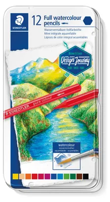 Produktbild von Staedtler Vollfarbstift aquarell 12 ST