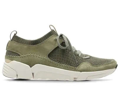Obrázok produktu pre Clarks Tri Active Up pánske poltopánky olivovo zelené ľahké Clarks Tri Active Up pánske poltopánky olivovo zelené ľahké 40