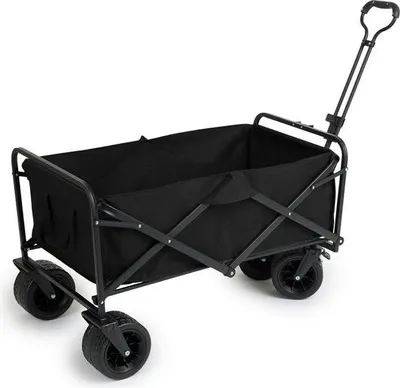 Produktbild von 909 Outdoor 909 Outdoor-Wagen - faltbar - Tragfähigkeit 80 KG - 100x57x99cm - Schwarz