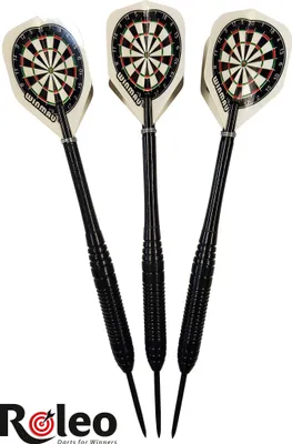 Immagine prodotto di Freccette Steeldart R-2 di Roleo Darts - 20g incl. scatola per freccette