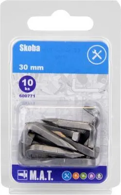 Produktbild von heftklammer 30mm glänzend (10 St.)