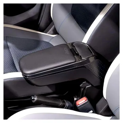 Produktbild von Armlehne für RENAULT ZOE 2020- [schwarz] mit Staufach, passend zur Mittelkonsole