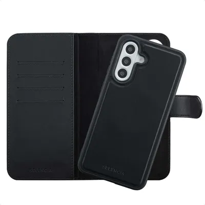 Image de Selencia Olyn Bibliothèque amovible avec MagSafe pour le Samsung Galaxy A56 - Noir