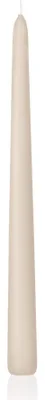 Produktbild von Wiedemann Kerzen Spitzkerzen Schlamm 250 x Ø 25 mm, 12 Stück, rußarm, tropffrei, hochwertiger Docht