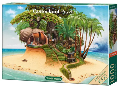 Image de Collection de puzzles CASTORLAND : Leth Madeira 1000 puzzles