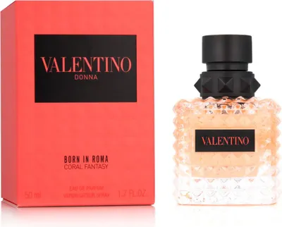 Produktbild von VALENTINO Born In Roma Coral Fantasy, Frauen, 50 ml, Spray, 947949 04 INGREDIENTS ALCOHOL ● PARFUM / FRAGRANCE ● AQUA / WATER / EAU ● LINALOOL ●..., 1 Stück(e)