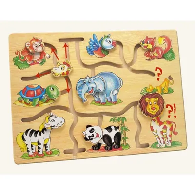 Produktbild von Motorikspiel, Schiebepuzzle, Afrika