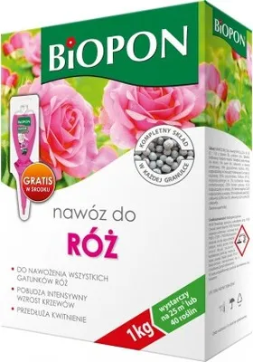 Zdjęcie produktu dla BIOPON Nawóz granulowany do róż 1 kg