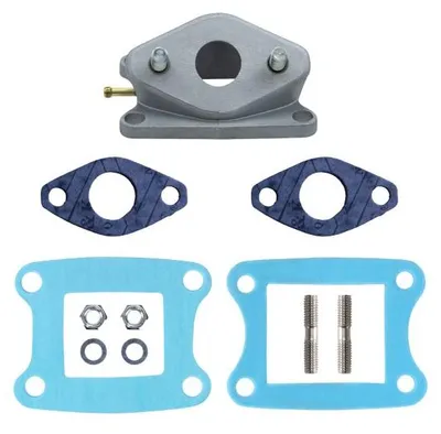 Zdjęcie produktu dla Kolektor dolotowy 16 mm + uszczelka bloku membranowego + uszczelka kolektora dolotowego do Hondy MT, MB, MTX, MBX 50 – Citomerx