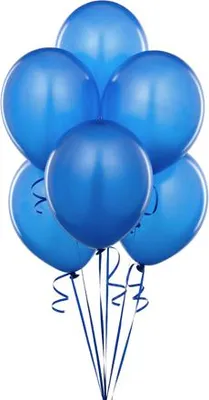 Image de Ballons pastel 12 pouces, 100 pièces, bleu
