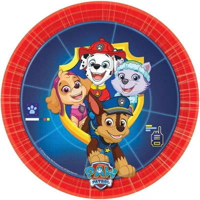 Zdjęcie produktu dla Amscan 9903826, Płyta, Okrągły, Papier, Wielobarwny, Obraz, 8 szt.