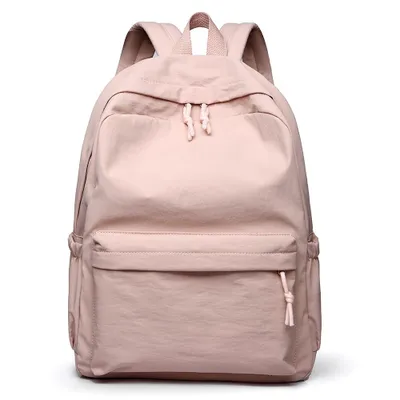 Produktbild von Schulrucksack Schulrucksack,Travel Schultaschen 14 Zoll Laptop, Rucksack für Teenageralter-Rosa