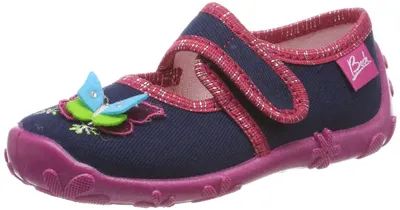 Produktbild von Beck Mädchen vlinder Niedrige Hausschuhe, Blau, 32 EU