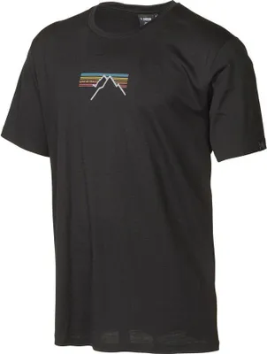 Produktbild von Ivanhoe T-Shirt UW Ceasar Sunset für Herren - 100% extra feine Wolle - Schwarz