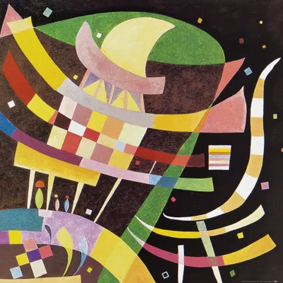 Obrázek produktu pro Wassily Kandinsky umělecký obraz - Kompozice X, 1939 (70 x 70 cm)