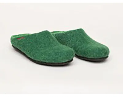 Produktbild von Magicfelt Filz Pantoffeln 100% reine Wolle für höchsten Komfort, Rutschfeste Sohle für sicheren Halt, Anatomische Form für perfekte Passform