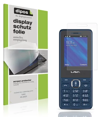 Produktbild von 4x Schutzfolie für Lava A5 2025 matt Displayschutzfolie Folie Display Schutz dipos