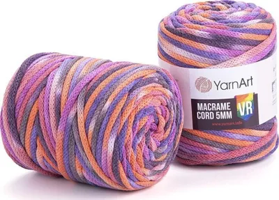 Produktbild von Yarn Art Macrame Cord 5 mm VR 85 m 922 Schnur