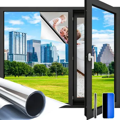 Produktbild von Spiegelfolie für Fenster mit UV-Schutz