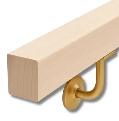 Immagine prodotto di Corraio in legno 5,5 x 4,3 x 140 cm, con 2 supporti inclusi