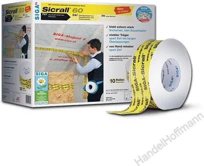 Produktbild von 1 Karton Siga Sicrall 60 = 10 Rollen a 40 m
