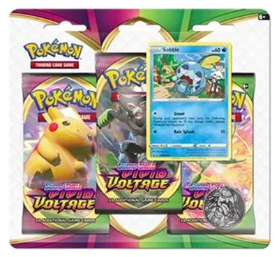 Produktbild von Pokemon Vivid Voltage: Sobble 3-Pack Blister