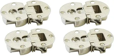 Produktbild von 90° 3D verstellbares Klappenscharnier mit verborgenem Scharnier - Set von 4 Stück