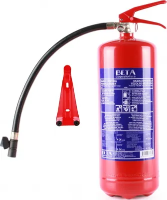 Zdjęcie produktu dla Gaśnica proszkowa BETA 6 kg P6-Beta Z z rewizją