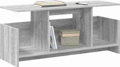 Imagen del producto de Soporte de TV vidaXL, 102 x 35 x 45 cm, color gris Sonoma, material de madera
